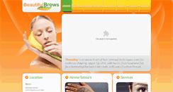 Desktop Screenshot of beautifulbrows.us